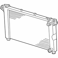 Chrysler Town & Country Radiator - 4677692AA Engine Cooling Radiator