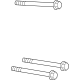 Mopar 6512991AA HEX FLANGE HEAD