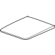 Mopar 68518684AA GLASS-SUNROOF