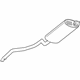 Mopar 52124037AG Exhaust Muffler And Tailpipe