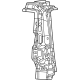 Mopar 68488678AC REINFORCE-D PILLAR