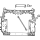 Mopar 68377400AD Panel-Radiator Closure