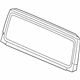 Mopar 68537256AB PANEL-WINDSHIELD FRAME