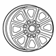 Mopar 6MH99AAAAA Aluminum Wheel