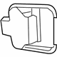 Mopar 55117160AE Shield-Seat Belt RETRACTOR