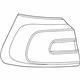 Mopar 68102906AF Lamp-Tail