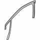 Mopar 68144954AE WEATHERSTRIP-Front Door Glass