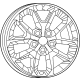 Mopar 4755555AA Wheel-Aluminum