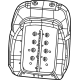 Mopar 68376109AB Pad-Seat Back