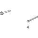 Mopar 6511170AA Screw-HEXAGON Head