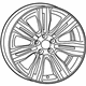 Mopar 1WM47XZAAB Aluminum Wheel