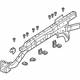 Mopar 68302688AL REINFORCE-UPPER LOAD PATH