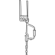 Mopar 68515602AA HEADREST-Mechanism