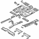 Mopar 5067837AO Pan-Front Floor