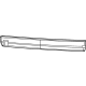 Mopar 68585411AA FASCIA-CLOSE OUT