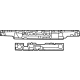 Mopar 68443380AA SEAL-RADIATOR UPPER