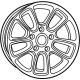 Mopar 6DQ44GSAAA Aluminum Wheel