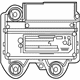 Mopar 68402852AE OCCUPANT Restraint Module