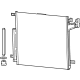 Mopar 68488313AA CONDENSER-Air Conditioning