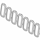 Mopar 5XB16TZZAA Radiator Grille