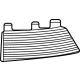 Mopar 6UL58DX8AB GRILLE-SPEAKER