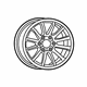 Mopar 4755197AA Wheel-Aluminum