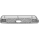 Mopar 6VH23GXHAB GRILLE-LOWER