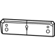 Mopar 6WA18RXFAA BRACKET-LICENSE PLATE