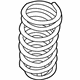 Mopar 5154651AA Rear Coil Spring Right