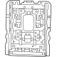 Mopar 68544901AA Frame-Third Row Seat Back