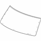 Mopar 68025277AA Windshield