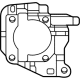 Mopar 68535643AB BRACKET-IGNITION SWITCH