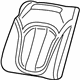 Mopar 5SK20DX9AF Rear Seat Back Cover Right Mopar 5SK20DX9AF Rear Seat Back Cover Right