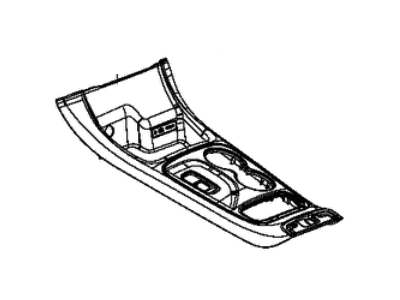 Mopar 5SM401CSAD Bezel-Gear Shift Indicator