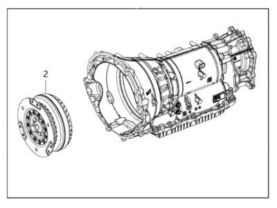 2018 Jeep Grand Cherokee Torque Converter - RL284273AC