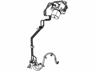 2017 Ram 4500 Brake Line - 68234124AB