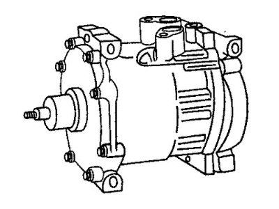 Dodge Ram 1500 A/C Compressor - R7150049