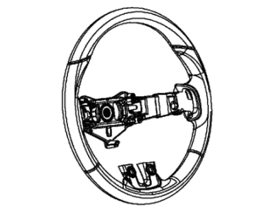 Dodge Dart Steering Wheel - 1TL36LA8AG