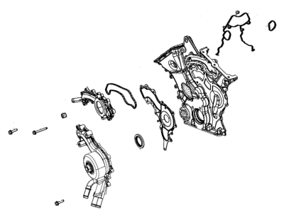 Chrysler Pacifica Timing Cover - 4893783AF