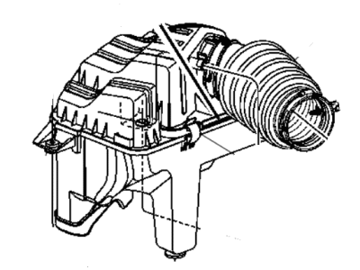 Chrysler Voyager Air Intake Coupling - 4861414AA