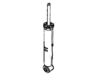 2017 Jeep Compass Shock Absorber - 2AMST022AA