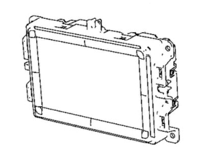 Mopar 68428521AC Radio-Multi Media