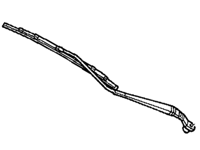 2001 Chrysler LHS Wiper Arm - 5011204AB
