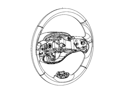 Jeep Cherokee Steering Wheel - 7EA46DX9AA