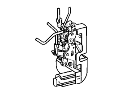 2002 Chrysler Town & Country Door Lock Actuator - 4717800AA