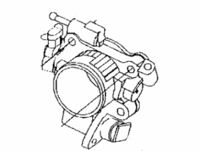 1996 Dodge Stratus Throttle Body - 4669853