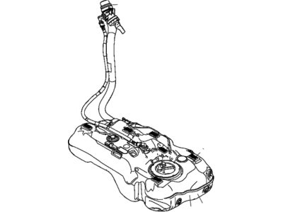 Jeep Fuel Tank - 68254870AA