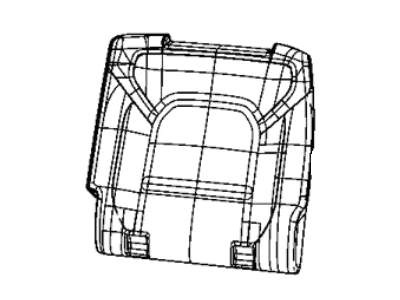 Mopar 6RE69BD3AE Rear Seat Back