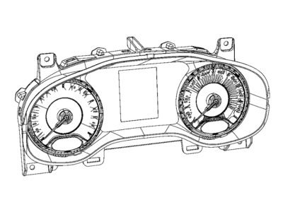 2018 Jeep Renegade Speedometer - 6RP11KXHAA
