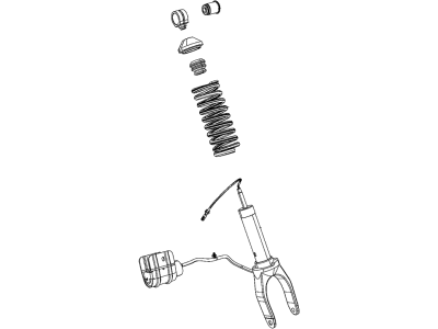 Dodge Viper Shock Absorber - 68252768AC